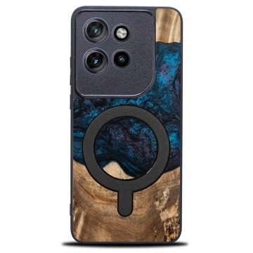 Drewniane etui do Motorola Edge 50 Neo, Bewood Unique Planets Neptun do MagSafe
