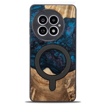 Drewniane etui do OnePlus 13, Bewood Unique Planets Neptun do MagSafe