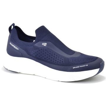 Granatowe męskie sneakersy American Club RH180