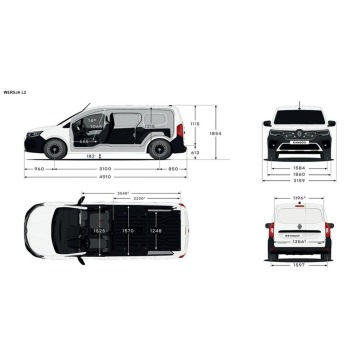 Renault Kangoo 2026,  1.5 diesel - Na sprzedaż za 95 817 zł - Lublin - zdjęcie 9