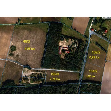 8,85 ha z warunkami zabudowy siedliskowej, strefa... - Pozostałe nieruchomości - Małomin - zdjęcie 2