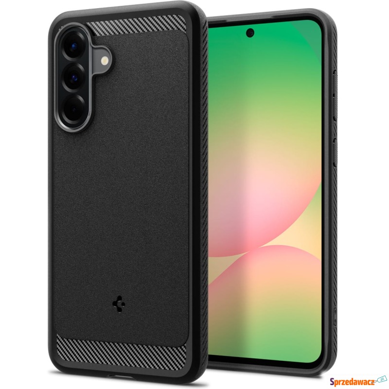 Etui Spigen Rugged Armor do Galaxy A56 5G, czarne - Etui na smartfony - Rzeszów
