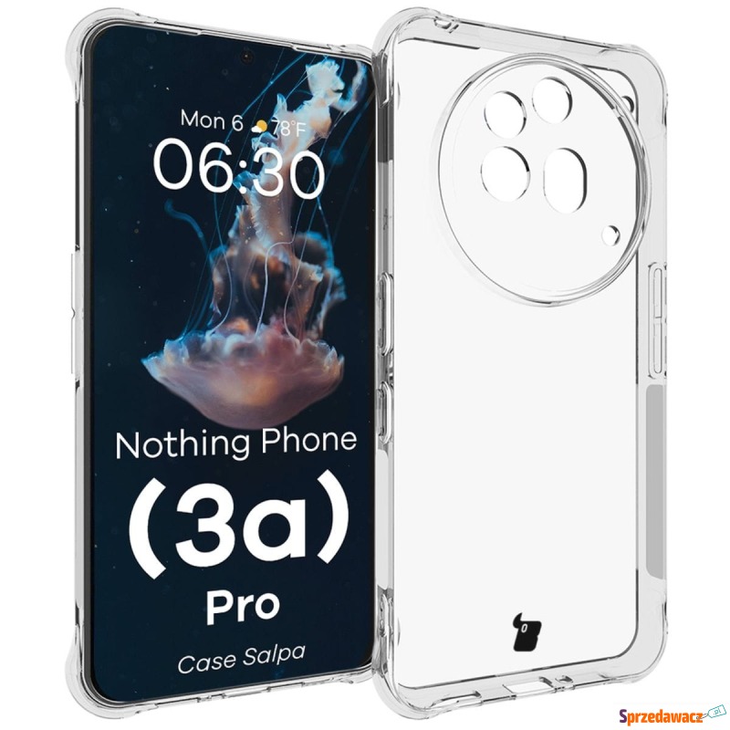 Elastyczne etui Bizon Case Salpa do Nothing Phone... - Etui na smartfony - Jelenia Góra