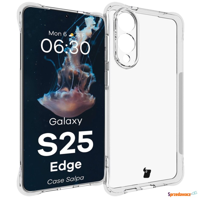Elastyczne etui Bizon Case Salpa do Galaxy S25... - Etui na smartfony - Jastarnia