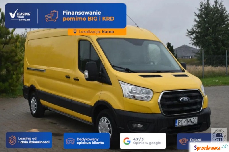 Ford Transit 2019 diesel - Na sprzedaż za 42 374 zł - Kutno