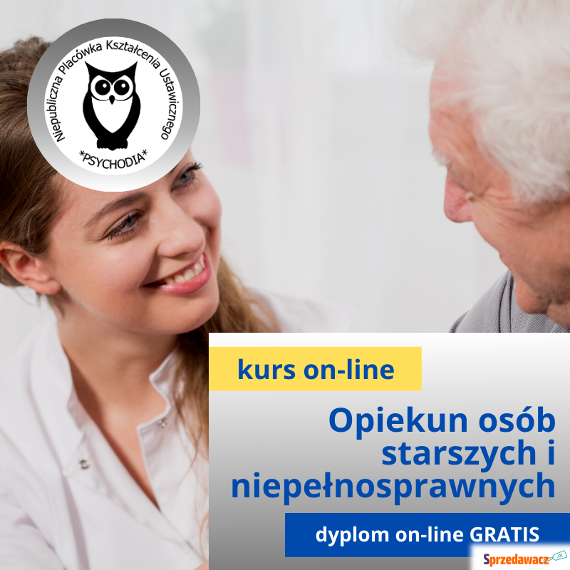 Opiekun osób starszych i niepełnosprawnych z... - Opieka dla seniora - Warszawa