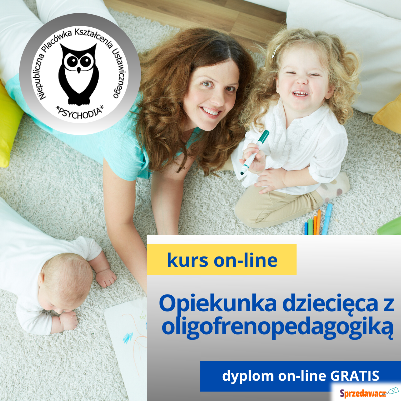 Profesjonalna opiekunka dziecięca z podstawami... - Opieka dla dziecka - Kraków