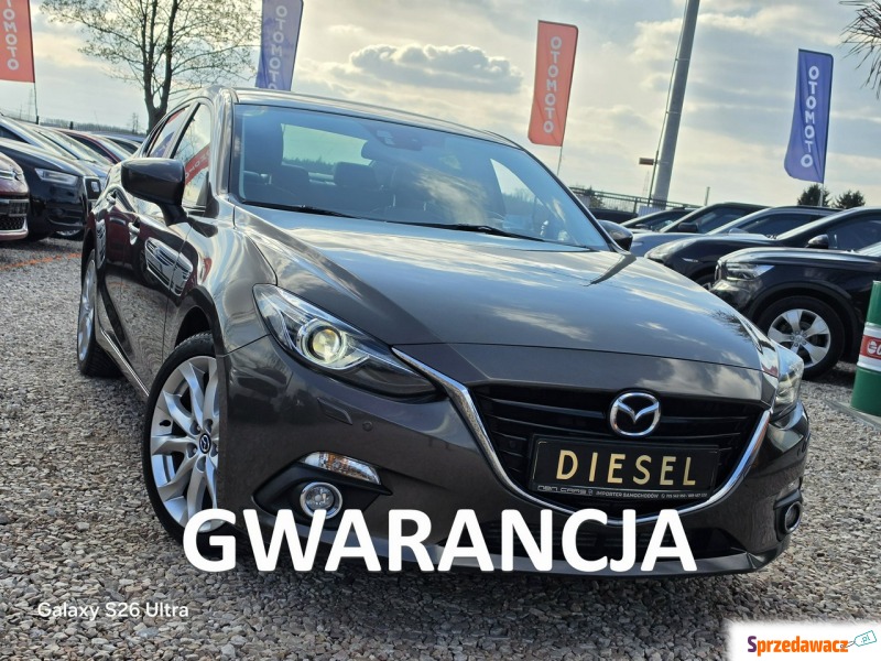Mazda 3  Sedan/Limuzyna 2014,  2.2 diesel - Na sprzedaż za 33 999 zł - Nowe Sójki