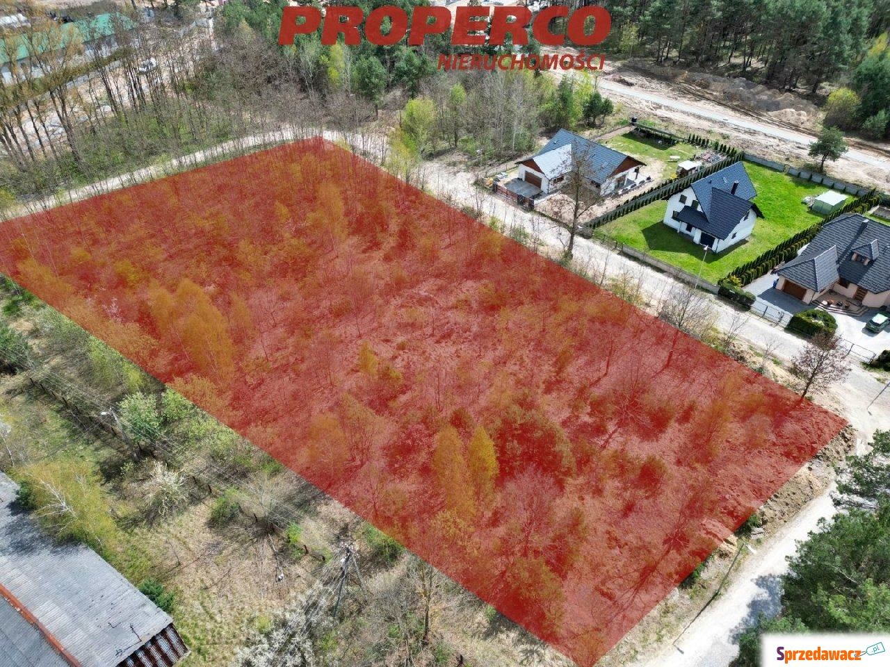 Dzialka z WZ, 6500 m2, Piekoszów