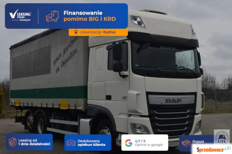 DAF  2015 diesel - Na sprzedaż za 42 681 zł - Kutno