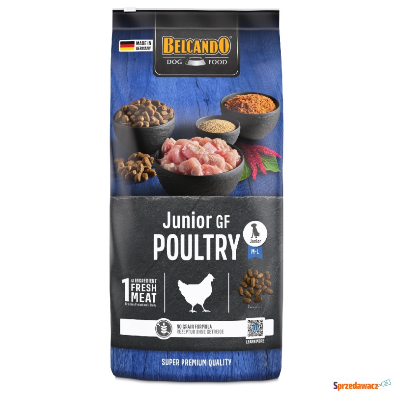 Belcando Junior Grain-free Poultry  - 2 x 12,5... - Karmy dla psów - Suwałki