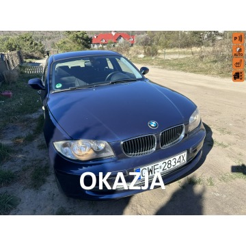 BMW 116 - Benzyna/Klimatronic/ESP/Podgrz.fotele/Tempomat/Czujniki parkowania