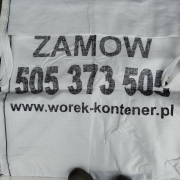 Big Bag Mieszane Śmieci -Worek na Gruz Gliwice Ruda Śląska Zabrze dostawa gratis