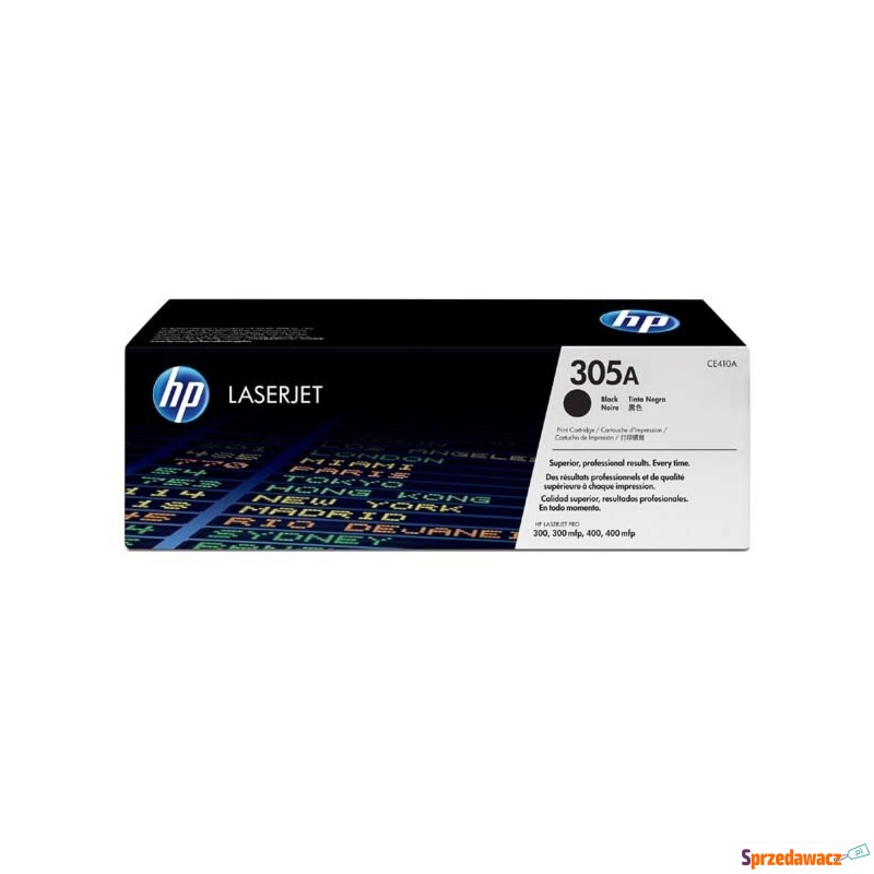 Oryginalny toner HP 305A czarny (CE410A) - Tusze, tonery - Gdańsk