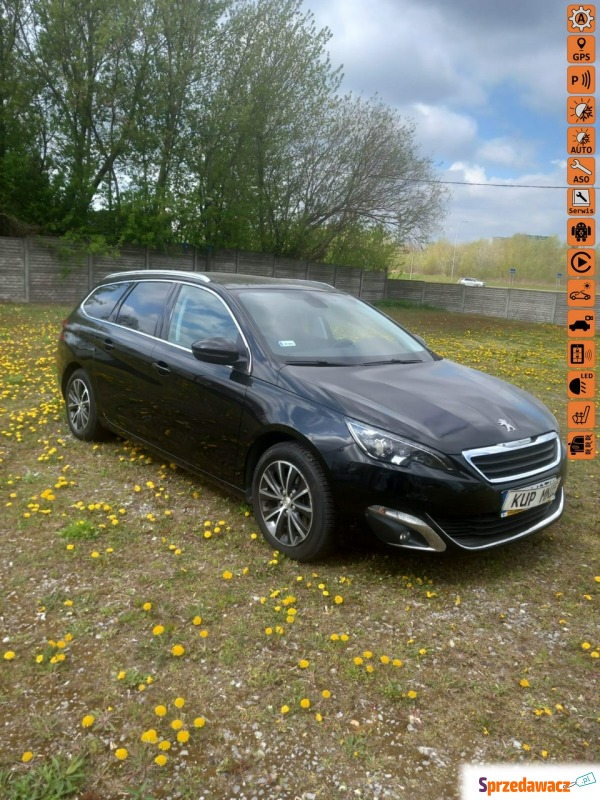 Peugeot 308 2016,  2.0 diesel, automat - Na sprzedaż za 34 700 zł - Lublin