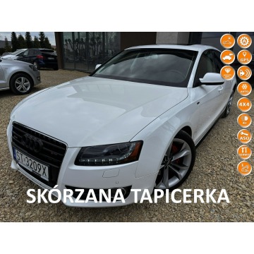 Audi A5 - A5 3.0 TDI quatro 239KM s-line NAVI bi-xenon SKÓRA bezwypadek SERW2010