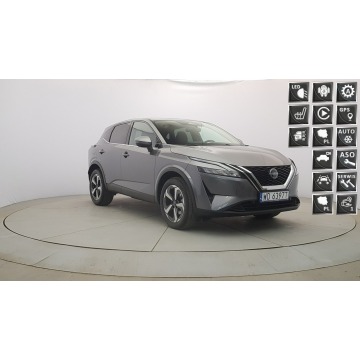 Nissan Qashqai - 1.3 DIG-T mHEV N-Connecta Xtronic! Z Polskiego Salonu! Faktura VAT!