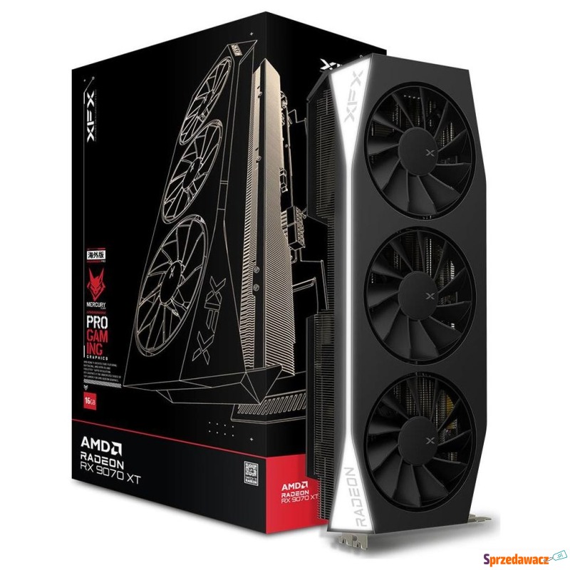 XFX Radeon RX 9070 XT Mercury Gaming Edition 16GB... - Karty graficzne - Słupsk