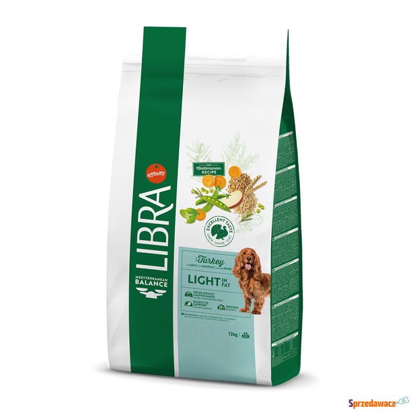 Libra Dog Light, indyk - 2 x 12 kg - Karmy dla psów - Inowrocław