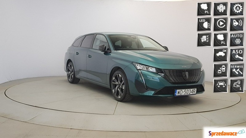Peugeot 308 2023,  1.2 benzyna, automat - Na sprzedaż za 83 850 zł - Warszawa