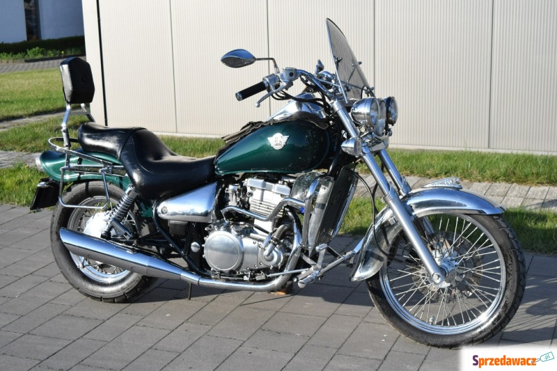 Kawasaki EN - C pełna opcja, super stan, dodatki,... - Motocykle cruiser - Śrem