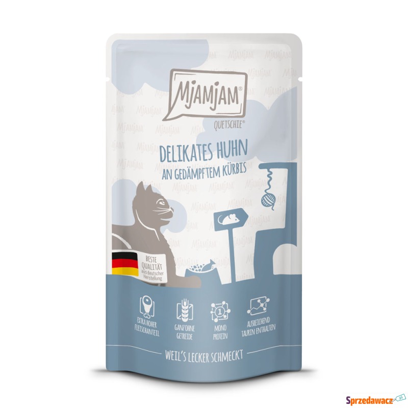 MjAMjAM Quetschie, 12 x 125 g - Kurczak - Karmy dla kotów - Starachowice