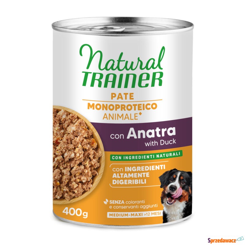 Natural Trainer Pate Monoproteico Medium & Maxi... - Karmy dla psów - Kalisz