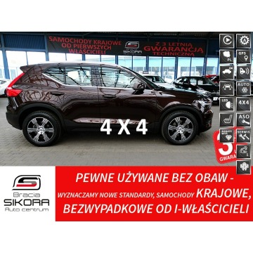 Volvo XC 40 - INSCRIPTION 4x4 AUTOMAT Led+Skóra+Navi Gwarancja 1wł Kraj Bezwyp F23%