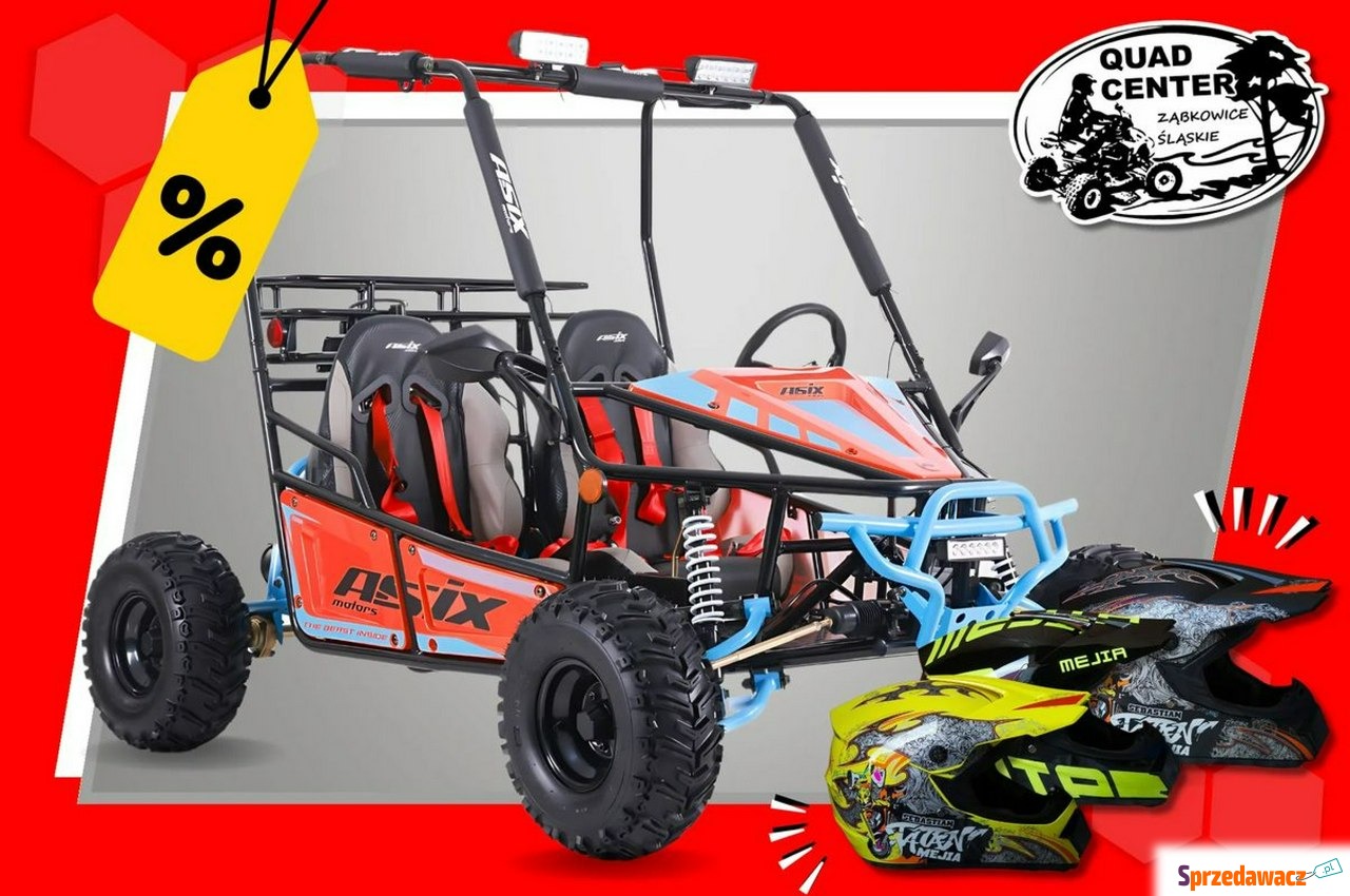 Buggy Gokart UTV 125cc ASIX Pó...