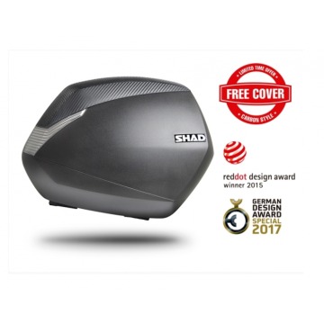 SHAD KSHD0B36200 KUFER SHAD BOCZNY SH36 2 SZTUKI CARBON KPL