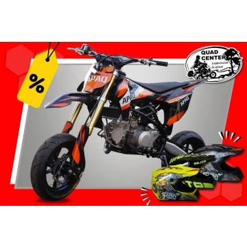 Inna Inny - Cross APAQ SUPERMOTO 160cc Manula 4T Pit Bike 12/12 Chłodzony OLEJEM