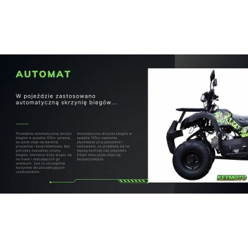 Inna Inny - Quad ATV 125cc MODEL N7 Automat Koła... - Pozostałe motocykle - Ząbkowice Śląskie - zdjęcie 11