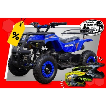 Inna Inny - Mini Quad ATV 49cc BS HERCULES PILOTY Dwusuw AUTOMAT El. Start 6 cali