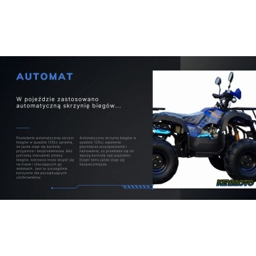 Inna Inny - Quad ATV DUŻY 125cc KEYMOTO MODEL... - Pozostałe motocykle - Ząbkowice Śląskie - zdjęcie 10