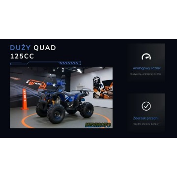 Inna Inny - Quad ATV DUŻY 125cc KEYMOTO MODEL... - Pozostałe motocykle - Ząbkowice Śląskie - zdjęcie 8