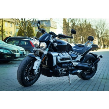 Triumph Rocket - 3 GT 2500cc 167 KM Black B. NISKI PRZEBIEG