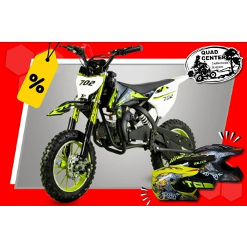 Mini Cross XTR 49cc 702 10 cali DUŻY Dwusuw 2T Manualny Start