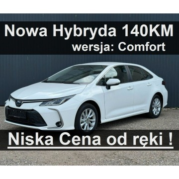 Toyota Corolla - 140KM  Comfort 140KM Hybryda Super Niska Cena Od ręki !! 1128 zł