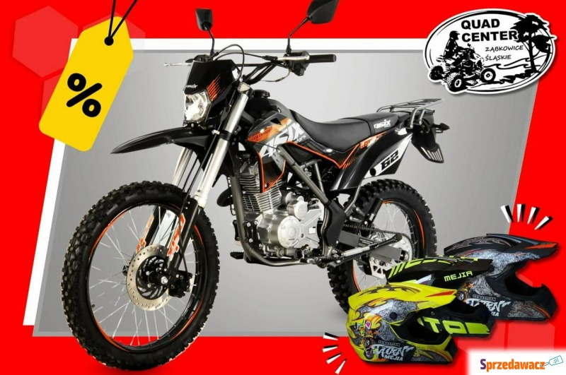 Cross ASIX XB-82 250cc Manula 4T KOŁA 21/18 cali... - Motocykle crossowe - Ząbkowice Śląskie
