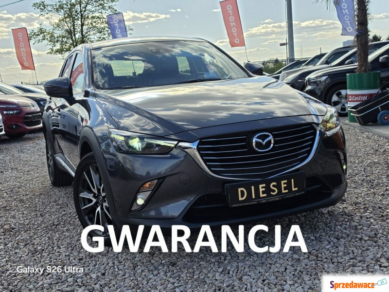 Mazda CX-3  Hatchback 2015,  1.5 diesel - Na sprzedaż za 36 999 zł - Nowe Sójki