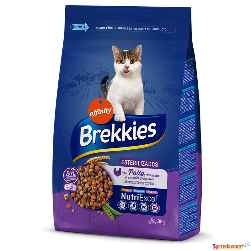 Brekkies Sterilized - 4 x 3 kg