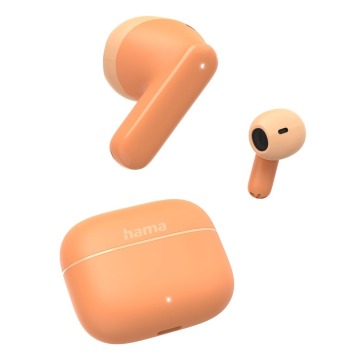 Hama True Wireless Freedom Light II pomarańczowe