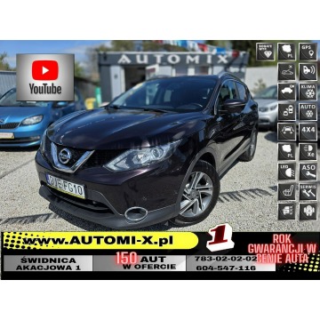 Nissan Qashqai - -SPRZEDANY-  4X4! ,Skóra,Tekna!FULL! GWARANCJA/Zamiana Automi-x.pl