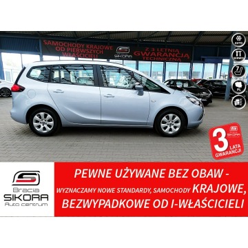 Opel Zafira - BENZYNA 7-Osób NAVI+2xKlimatronic HAK GWARANCJA Krajowy Bezwypadkowy