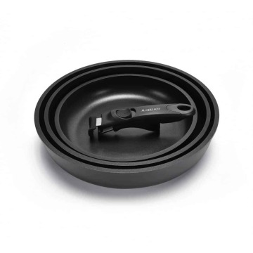 Zestaw patelni Gerlach Smart z odpinaną rączką 20/24/28cm