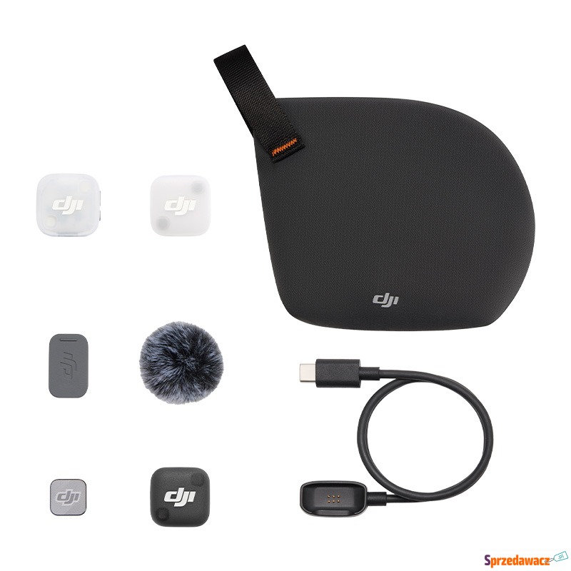Nadajnik Mikrofonowy DJI Mic Mini 2 szary - Kamery internetowe - Szczecinek