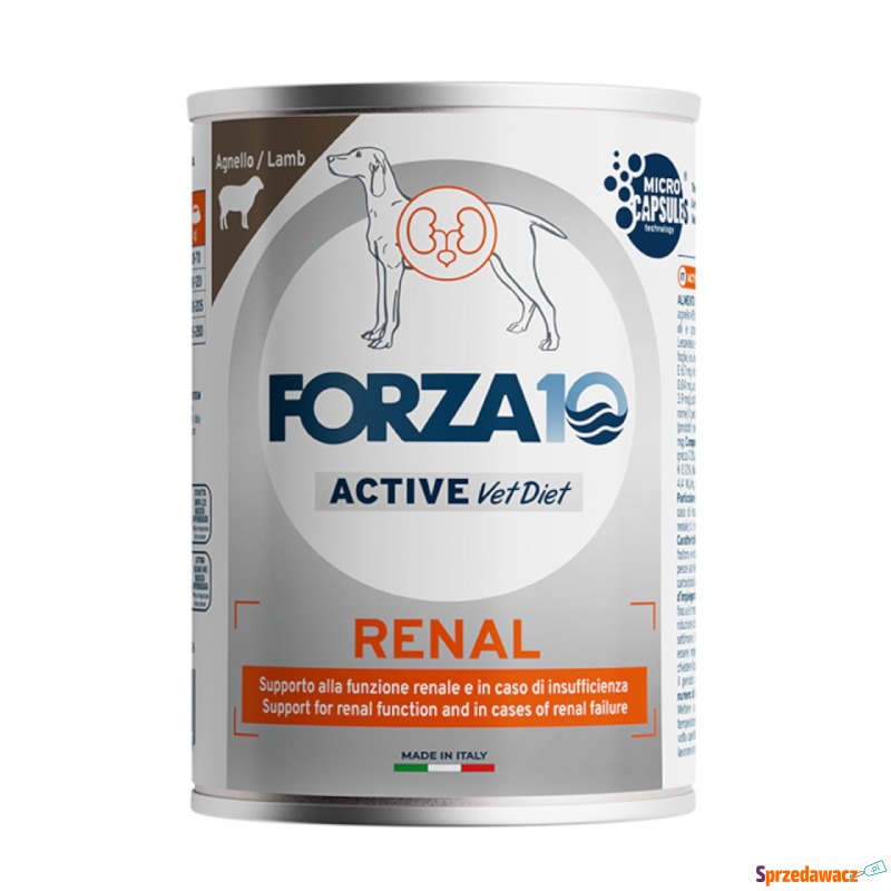 Forza10 Active Line Renal, jagnięcina - 12 x 390... - Karmy dla psów - Olsztyn
