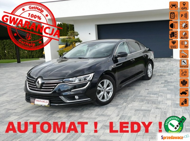 Renault Talisman  Sedan/Limuzyna 2018,  1.7 diesel - Na sprzedaż za 47 500 zł - Grójec