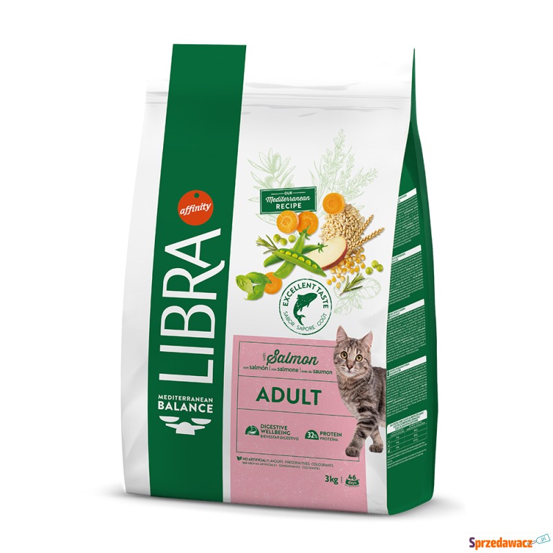 Libra Cat Adult, łosoś - 3 kg