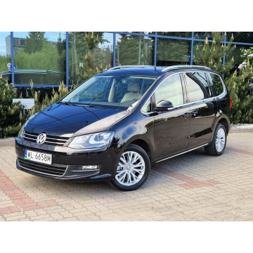 Volkswagen Sharan - PL SALON * GWARANCJA  * automat dsg * led * xenon * navi  * serwis *
